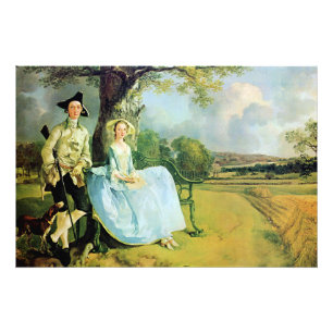 Foto Gainsborough, Sr. e Sra. Andrews,