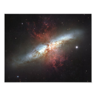 Foto Galáxia de Starburst, 82 mais messier