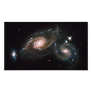 Foto Galáxias Arp 274 NASA Espaço