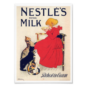 Foto Garota com Gatos, Poster vintage, Alexandre Steinl