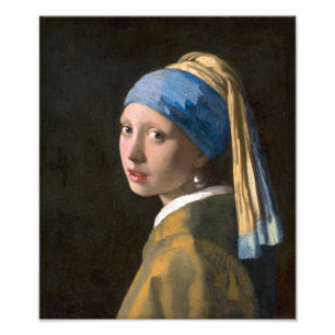 Foto Garota com pérolas Johannes Vermeer