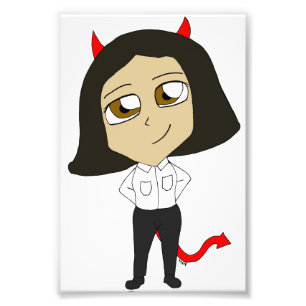 Foto garota do diabo