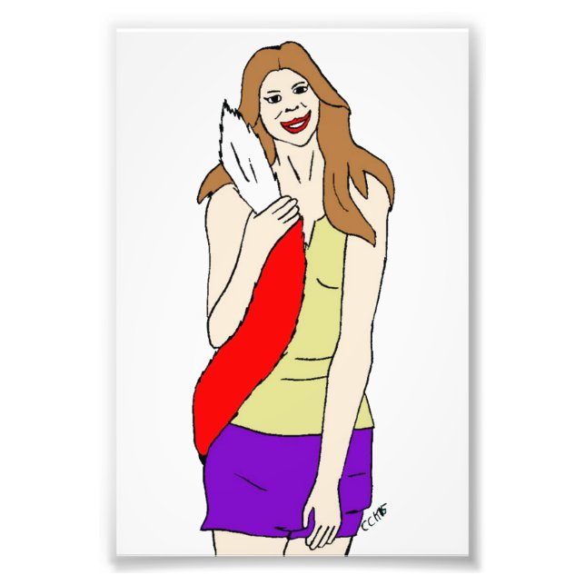 Foto garota foxy (Frente)