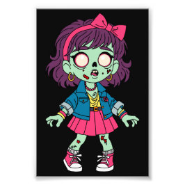 Foto Garota Zumbi dos Anos 80