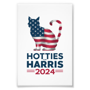 Foto Gatas Para Harris 2024 Senhoras do Gato Kamala Har