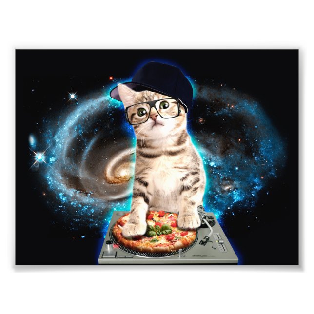 Foto gatinho dj cat (Frente)