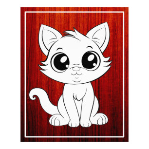 Foto Gato Branco Bonito Adorável