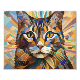 Foto Gato de Cubismo AI