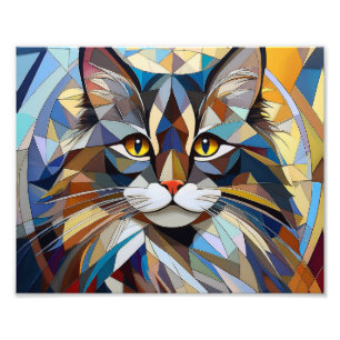 Foto Gato de Cubismo AI