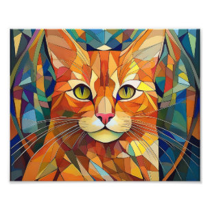 Foto Gato de Cubismo AI