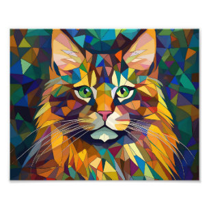 Foto Gato de Cubismo AI