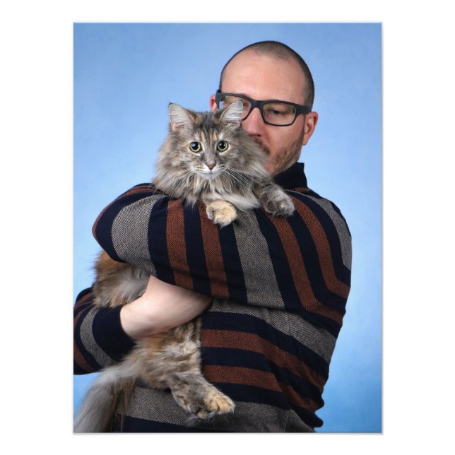 Foto Gato e Melhor Amigo (Frente)