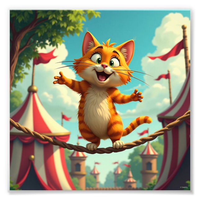 Foto Gato engraçado (Frente)