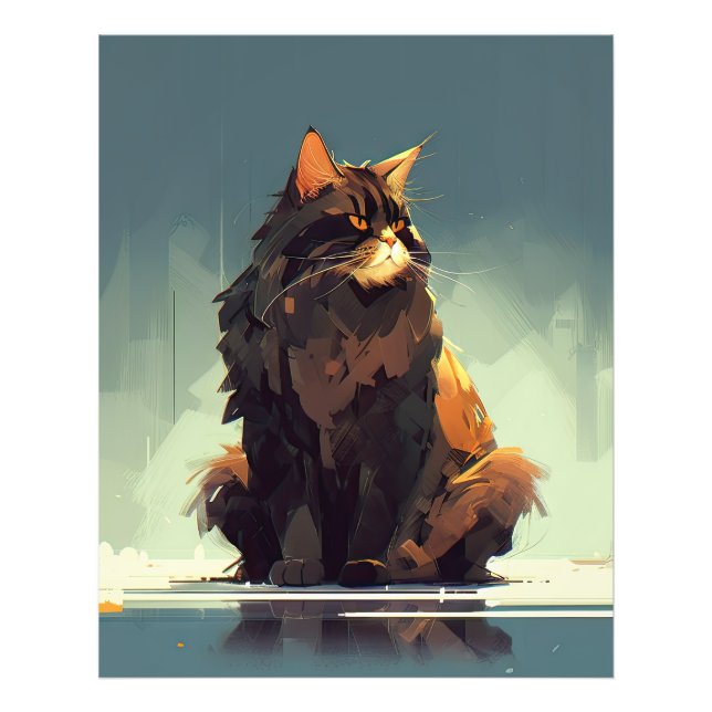 Foto Gato Grande e Majestoso (Frente)