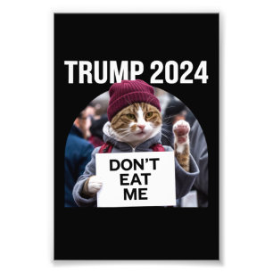 Foto Gatos Não Me Comam Para Trump 2024 