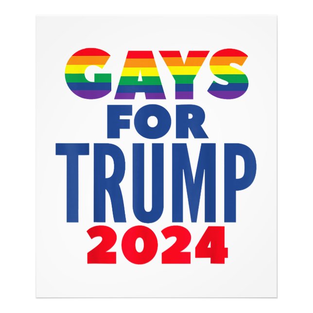 Foto Gay Para A Eleição De Trump 2024 (Frente)