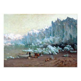 Foto Geleira do Muir do monte de Thomas, Alaska