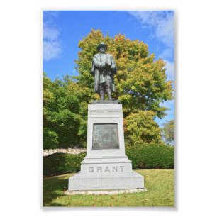 Foto General Grant Statue, Fort Leavenworth, Kansas