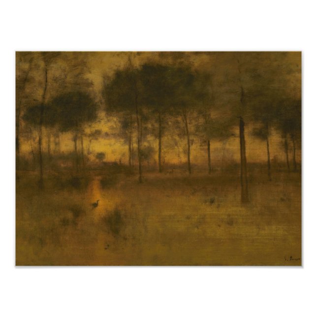 Foto George Inness - A Casa do Herão (Frente)