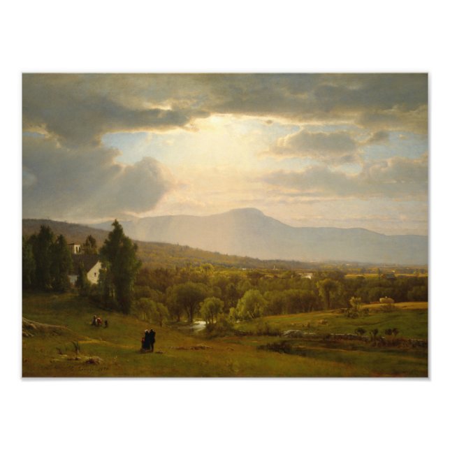 Foto George Inness - Montanhas Catability (Frente)