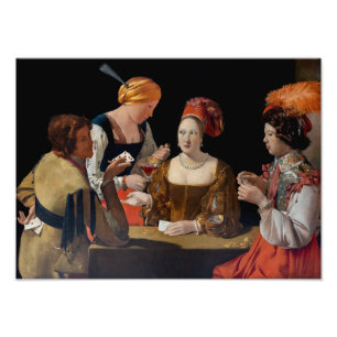 Foto Georges de la Tour - Bate com Ás de Ouros