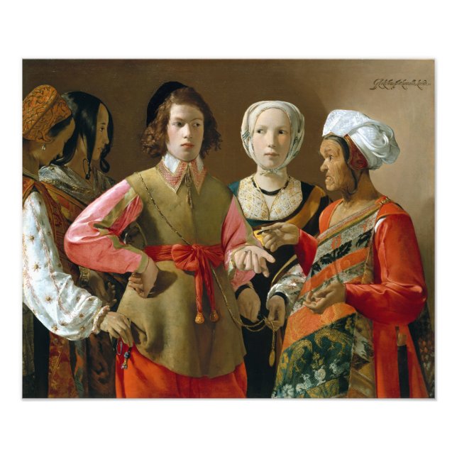 Foto Georges de La Tour O Adivinho (Frente)