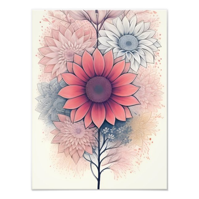 Foto Gerberas Rosa Suave (Frente)