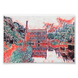 Foto Gibson Mill, Hardcastle Crags Arte Impressionista