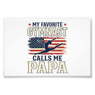Foto Ginasta Favorito Me Chama De Papai Patriótico Vint