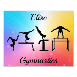Foto Ginástica Eventos Impressão Rainbow Photo