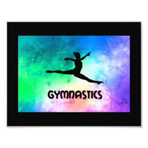 Foto Ginástica Salto de Mudança Aquarela