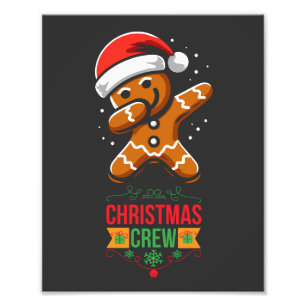 Foto Gingerbird Dabbing Christmas