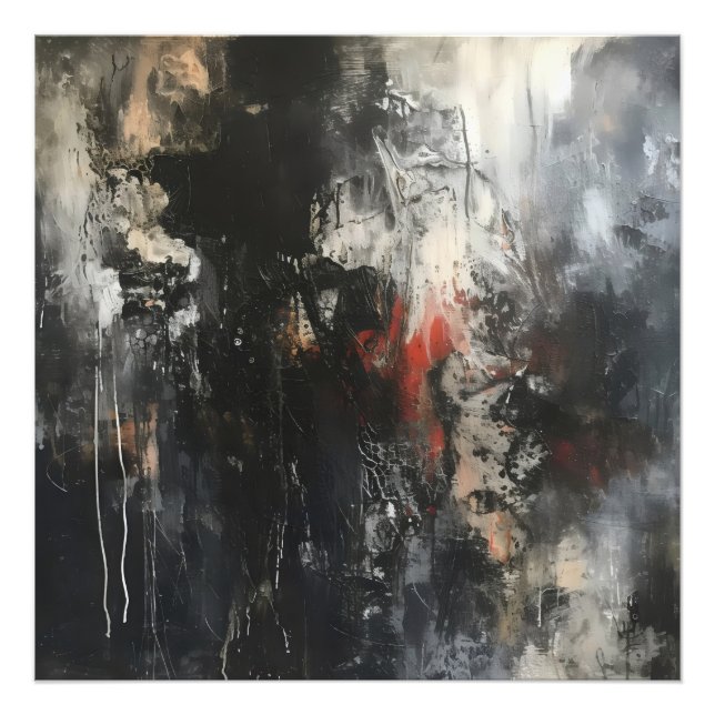 Foto Gloomy Abstrato Art (Frente)