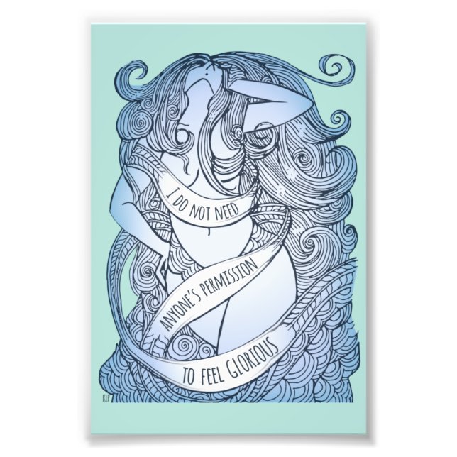 Foto Glorioso Impressão no mar (Frente)