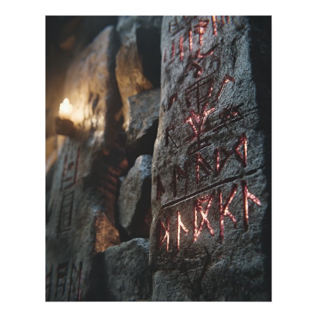 Foto Glowing Ancient Runes (Frente)