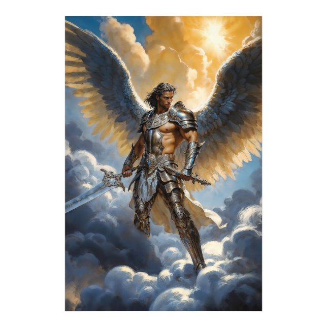 Foto Golden Warrior of Heaven Archangel Michael (Frente)