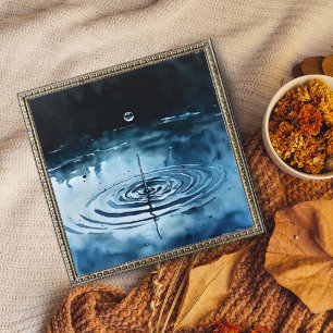 Foto Gota de Cristal: Uma Bola de Aquarela