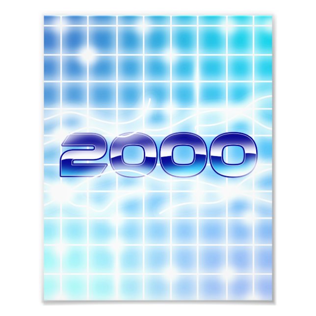 Foto gráfico do ano 2000 (Frente)