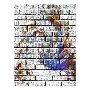 FOTO GRAFITE BRICK WALL