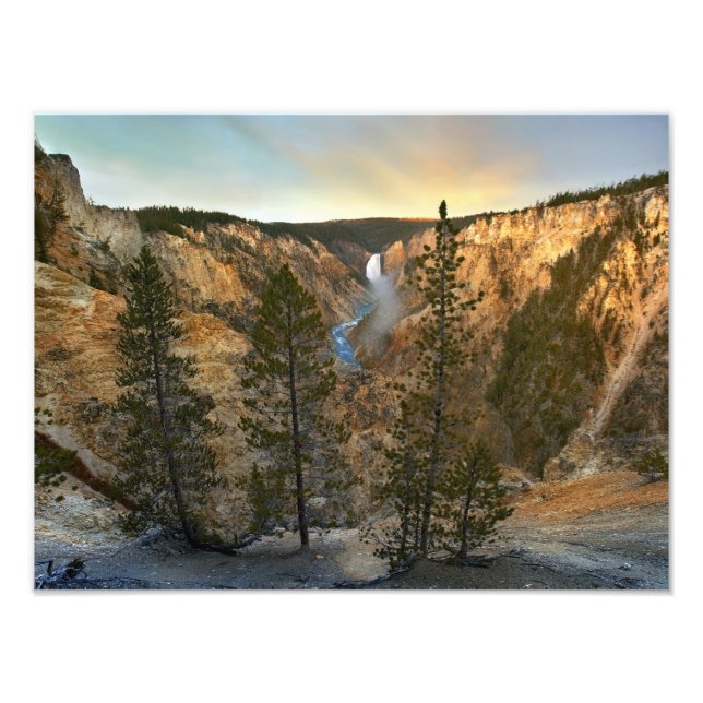 Foto Grand Canyon de Yellowstone, Yellowstone (Frente)