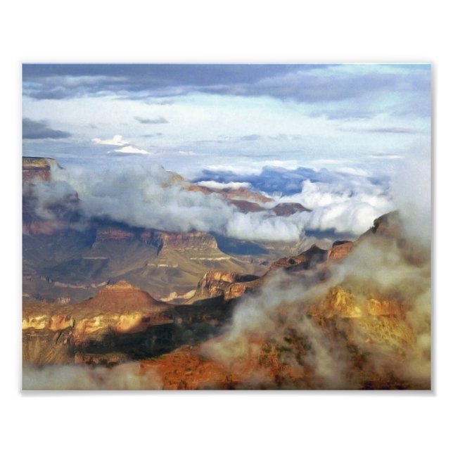 Foto Grand Canyon Fine Art Photo Impressão, Sem Texto (Frente)