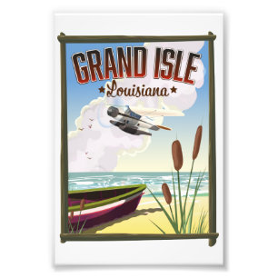 Foto Grand Isle, Poster de viagens da Louisiana