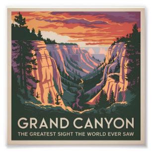 Foto Grande Canyon EUA vintage
