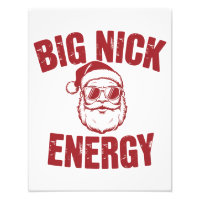Grande Energia de Nick Piada de Natal Engraçada e