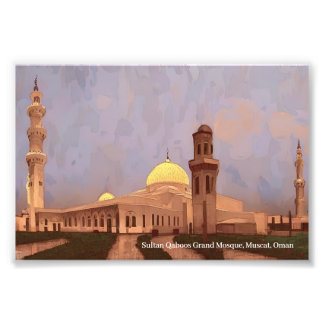 Foto Grande Mesquita do Sultão Qaboos, Muscat em um Pos