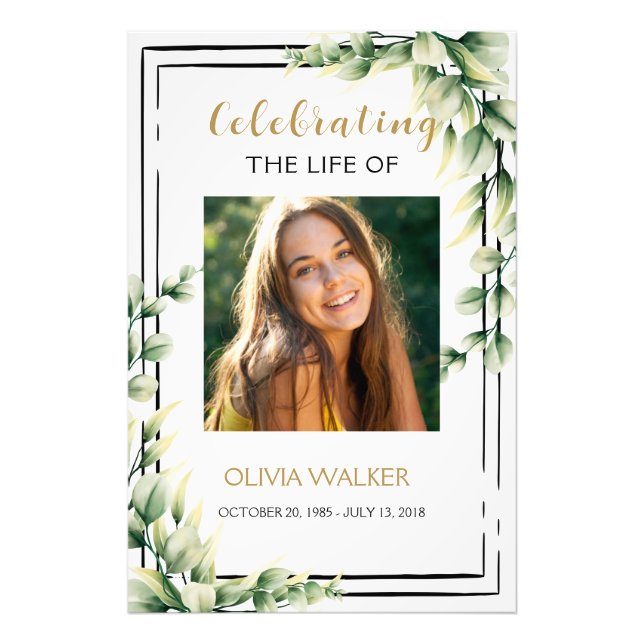 Foto Greenery Funeral - Sinal de Boas-vindas (Frente)