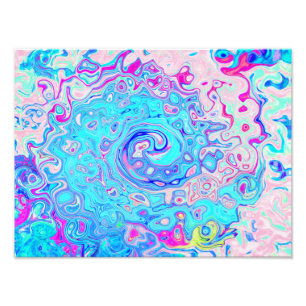 Foto Groovy Abstrato Retro Azul de Ovo de Robin Redemoi