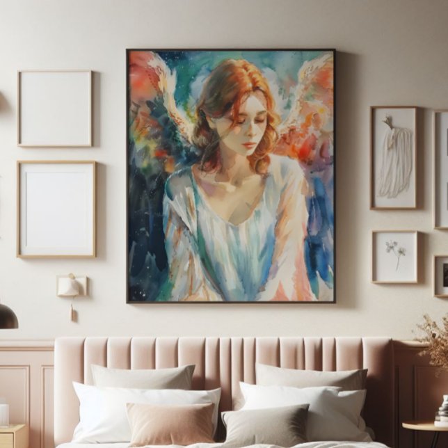Foto Guardian Angel Christianity Watercolor (Criador carregado)