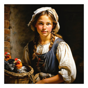 Foto "Guardian of the Flock" "Sara" - Retrato da garota
