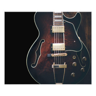 Foto Guitarra Elétrica em Preto
